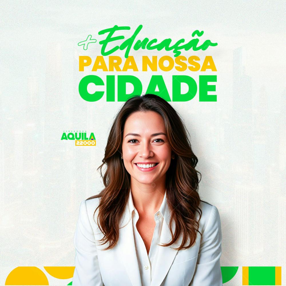 Campanha Eleitoral Política Eleição Prefeito Vereador V 2 Social Media Psd Editavél
