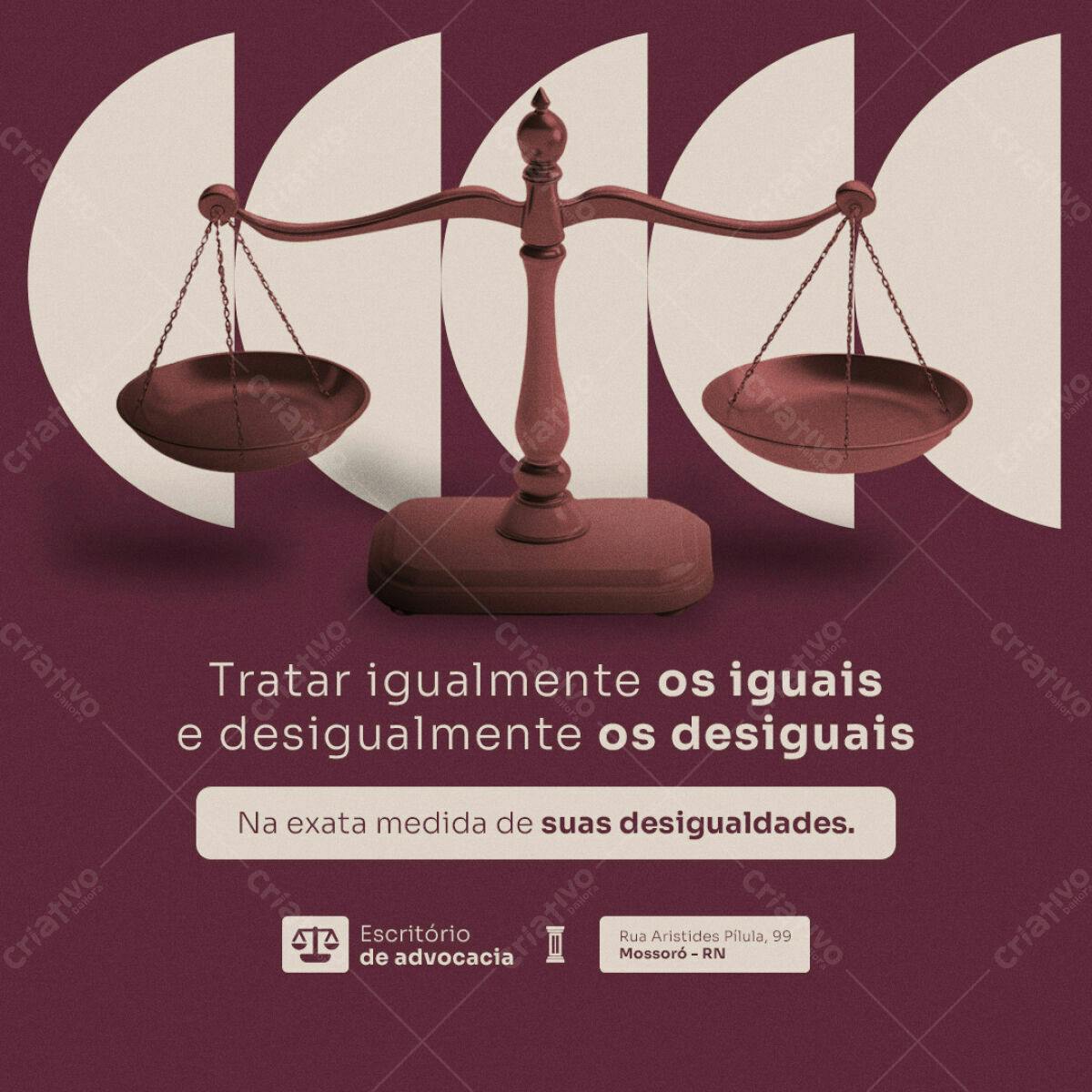Post para Advocacia PSD Editável