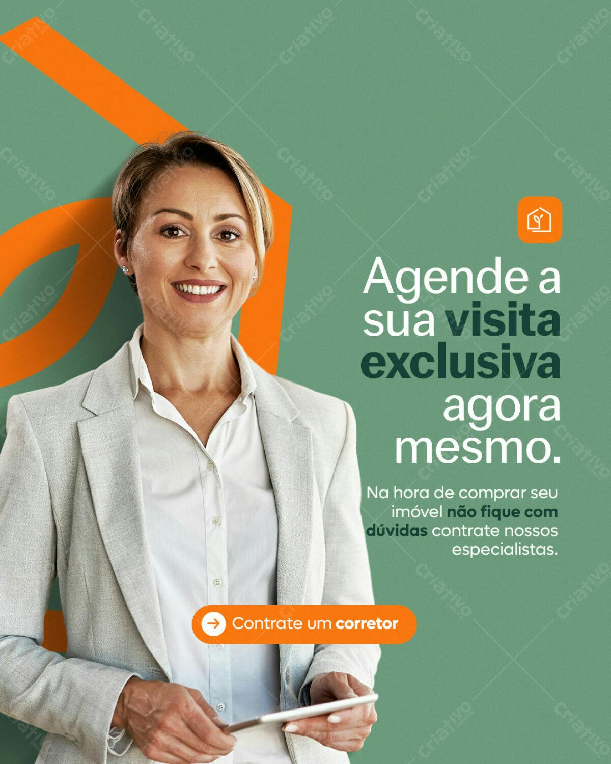 Postagem para Imobiliária PSD Editável
