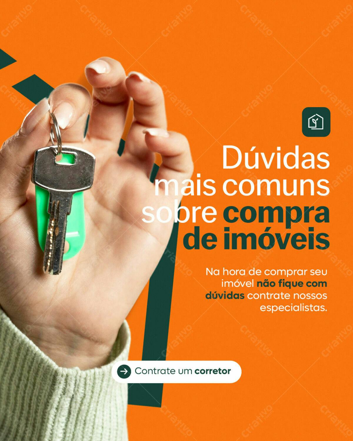 Postagem Instagram Imobiliária PSD Editável