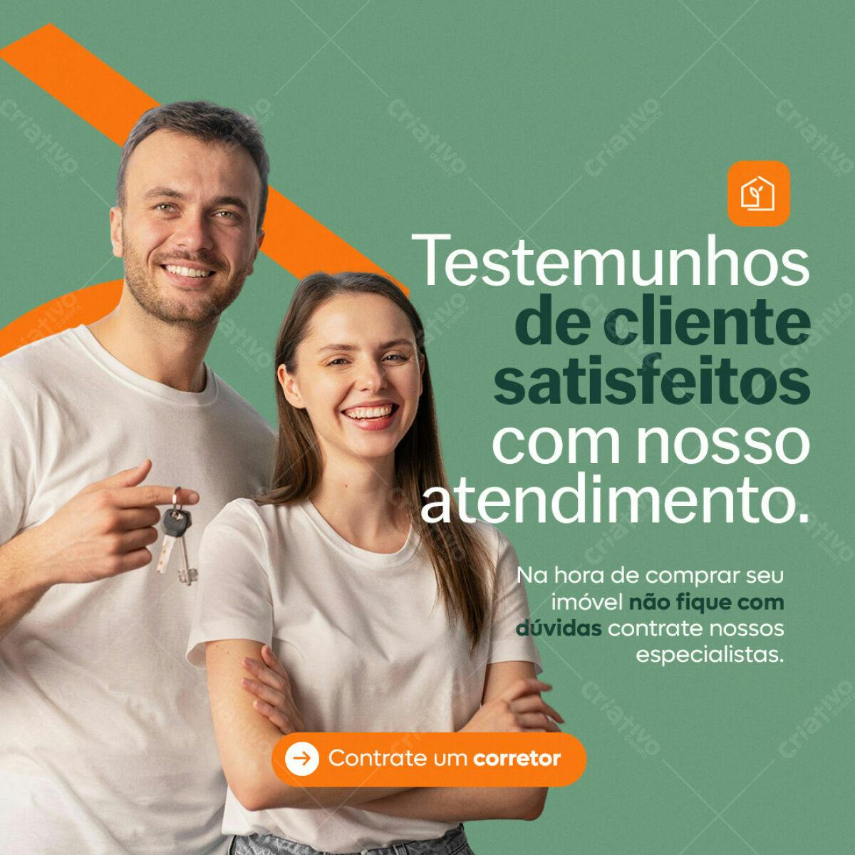 Postagem Instagram Imobiliária PSD Editável