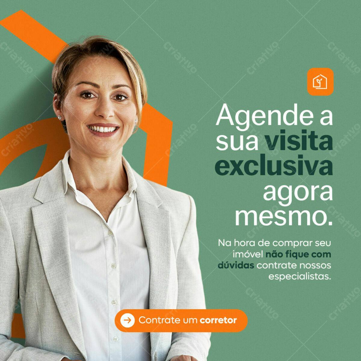 Postagem Instagram Imobiliária PSD Editável