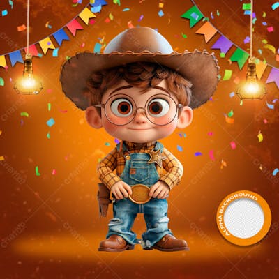 Mascotes De Festa Junina Modelo 104