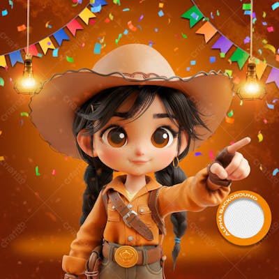Mascotes De Festa Junina Modelo 174