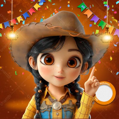Mascotes De Festa Junina Modelo 177