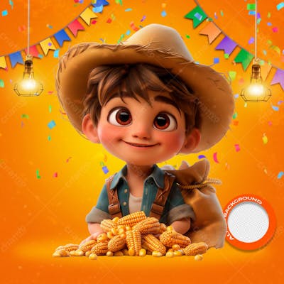Mascotes De Festa Junina Modelo 192