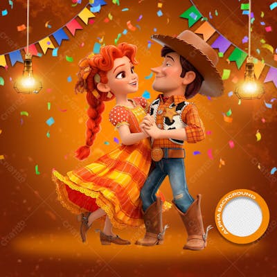 Mascotes De Festa Junina Modelo 217