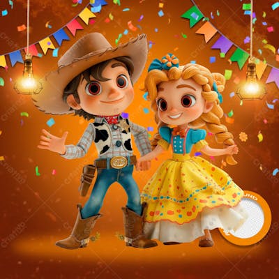 Mascotes De Festa Junina Modelo 219