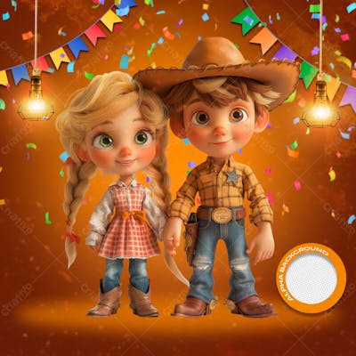 Mascotes De Festa Junina Modelo 222