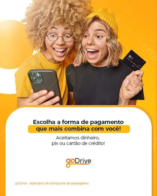 Flyer Pagamento Digital PSD Editável