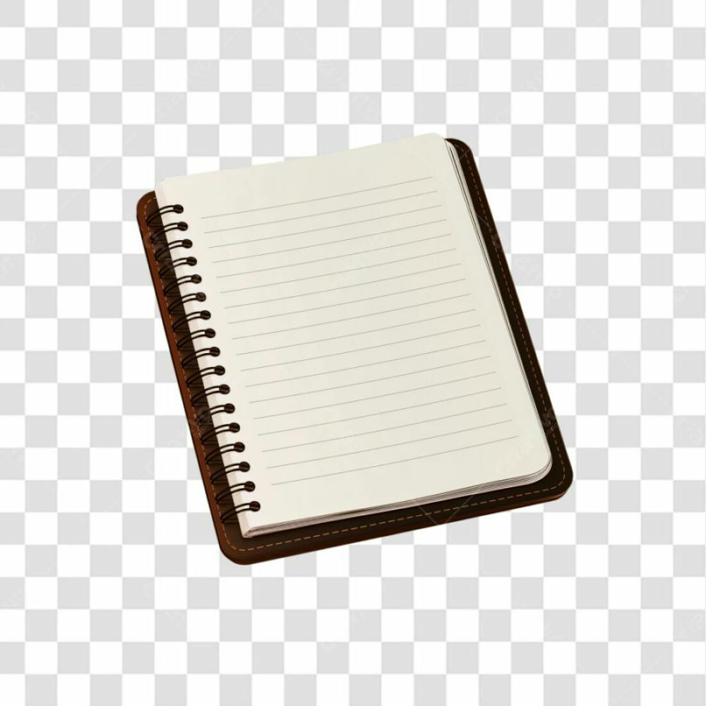 Caderno De Escola Com Linhas Png Transparente