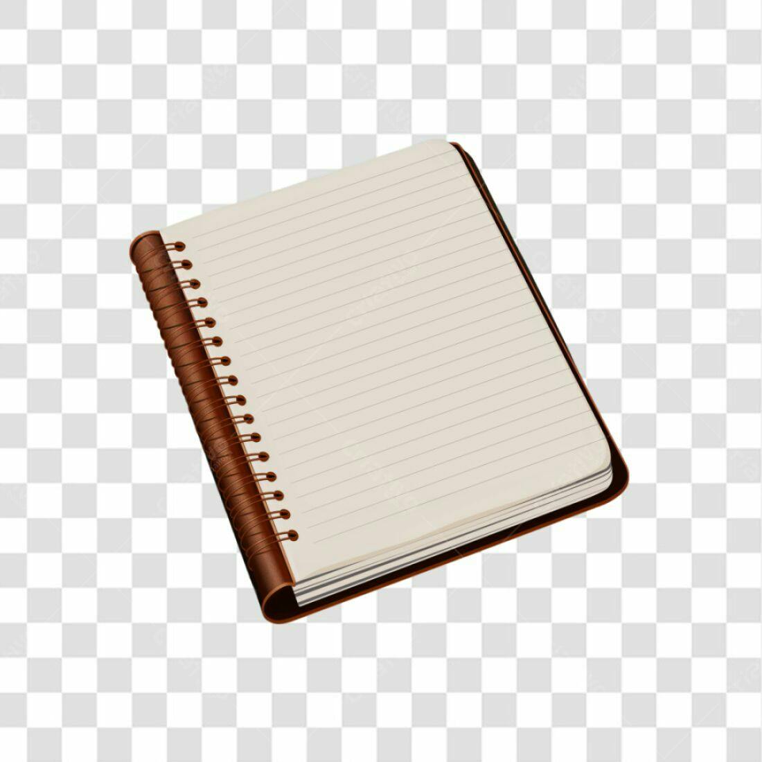 Icone Caderno Marrom PNG com fundo transparente