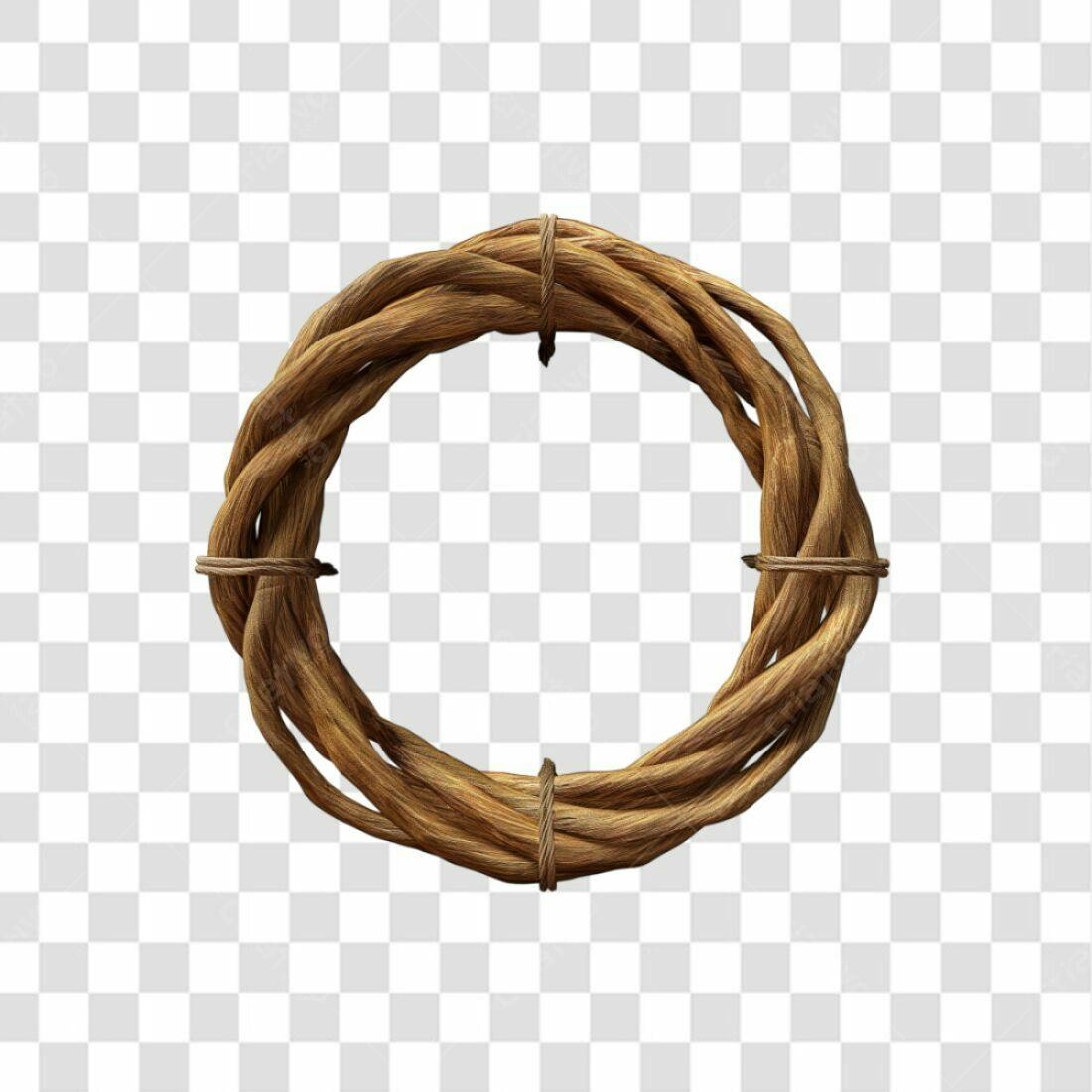 Coroa de Ramos PNG com fundo transparente
