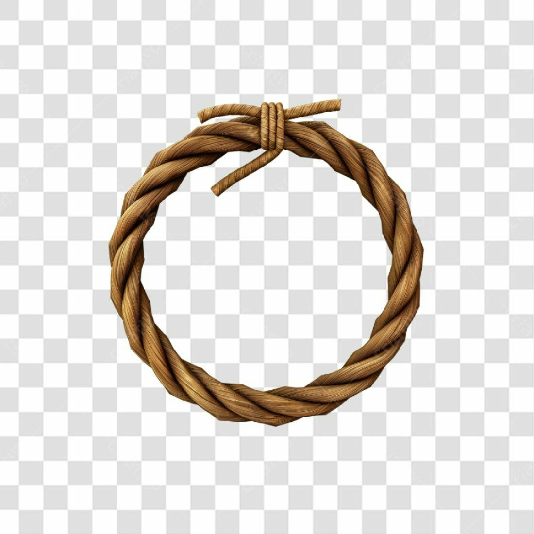 Moldura de Corda PNG com fundo transparente
