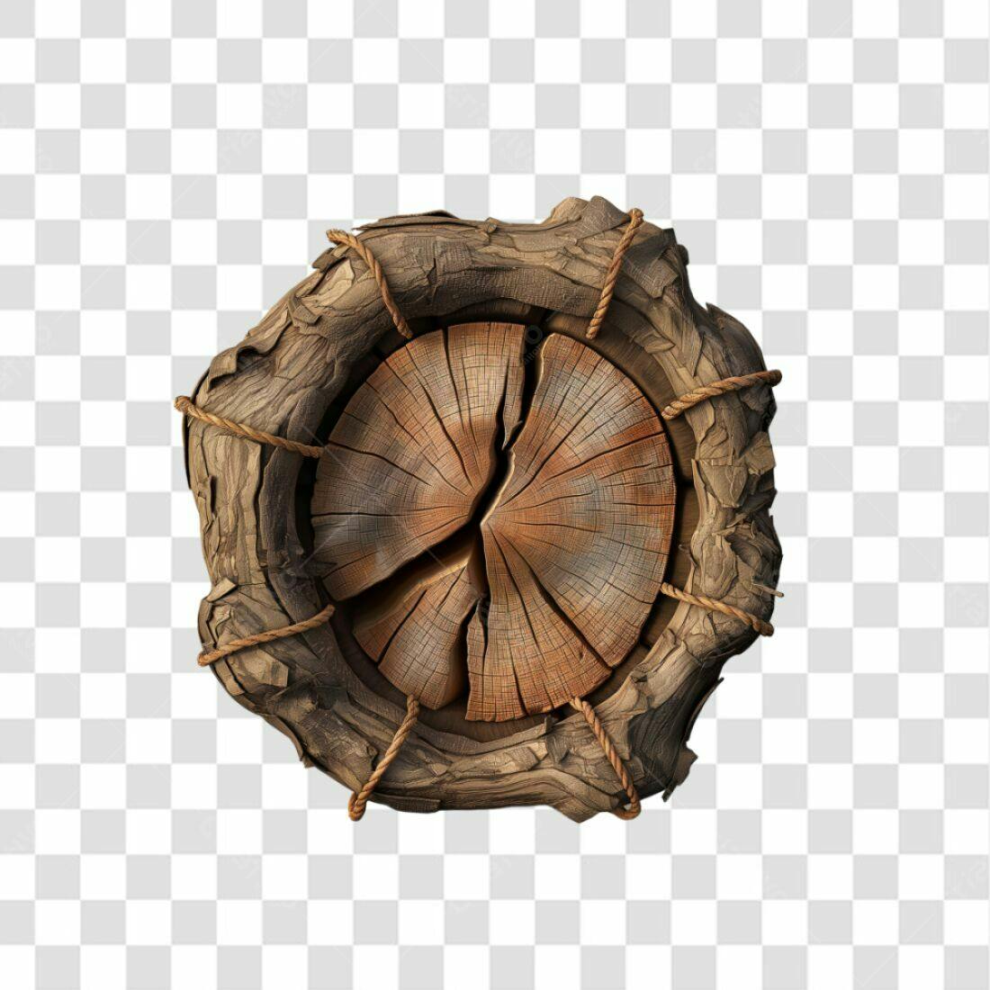 Icone Madeira Rustica PNG com fundo transparente