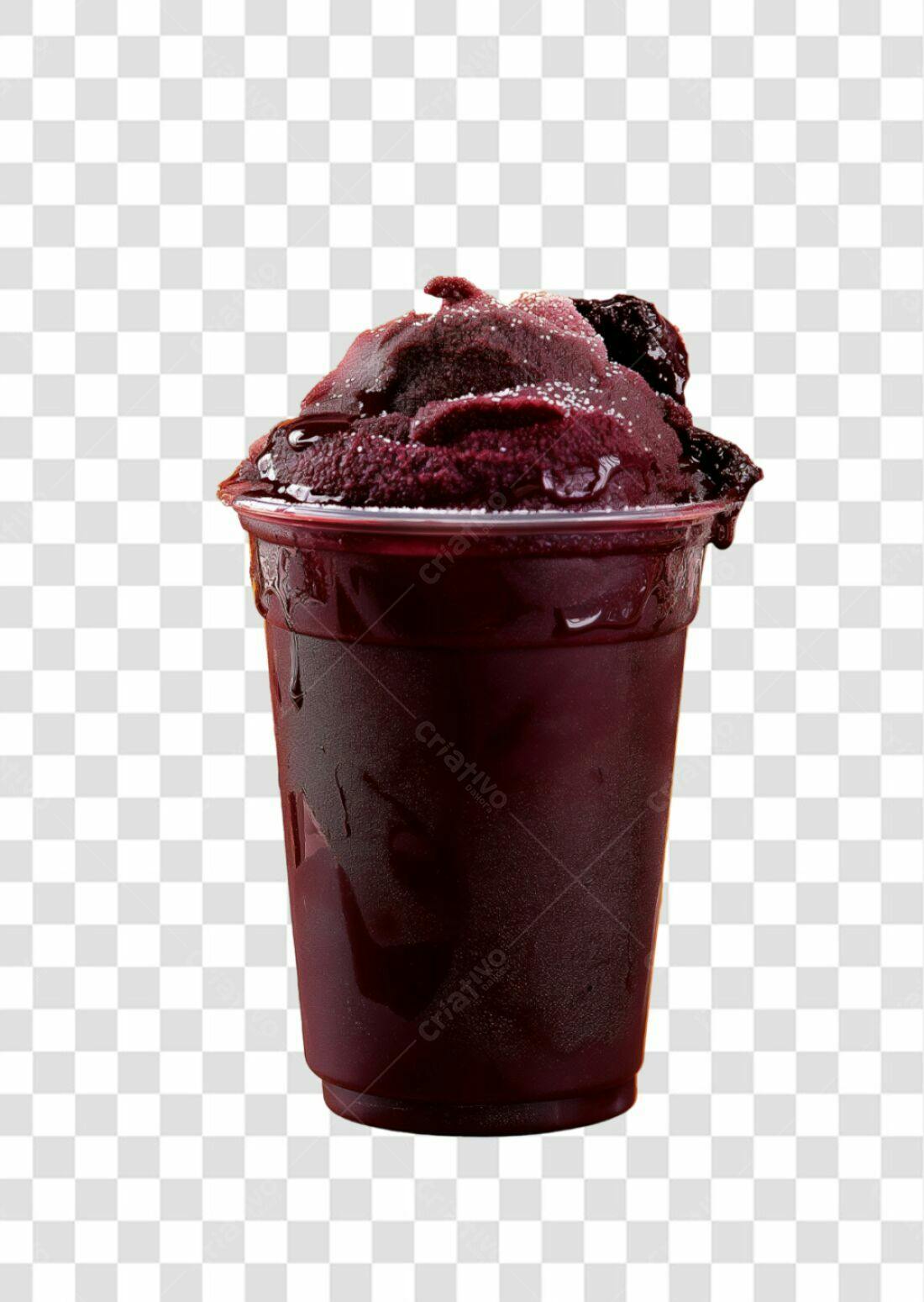 Imagem Açaí em Copo PNG com fundo transparente