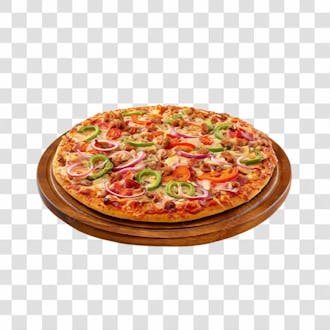 Pizza vários sabores png transparente