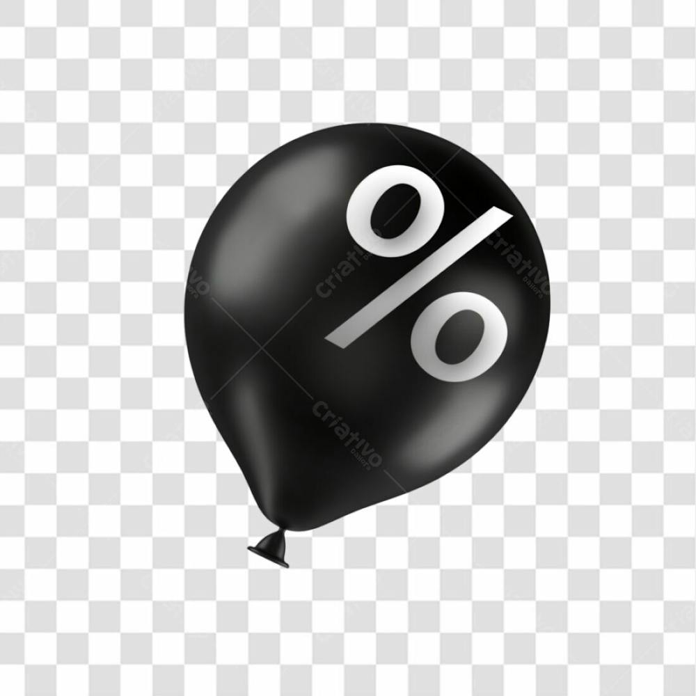 Balão Promoções Com Porcentagem Png Transparente