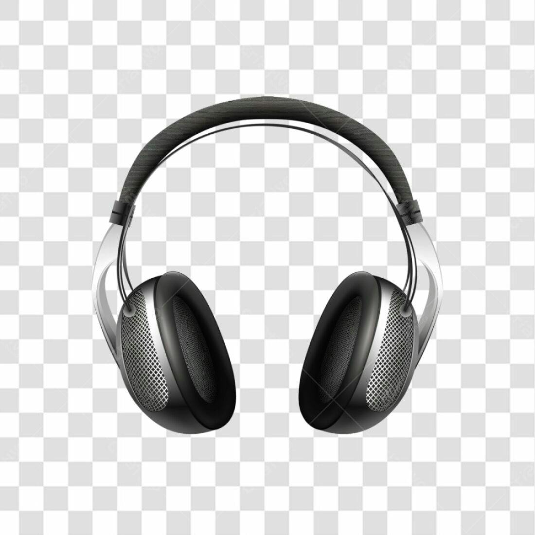 Ícone fone de ouvido PNG com fundo transparente