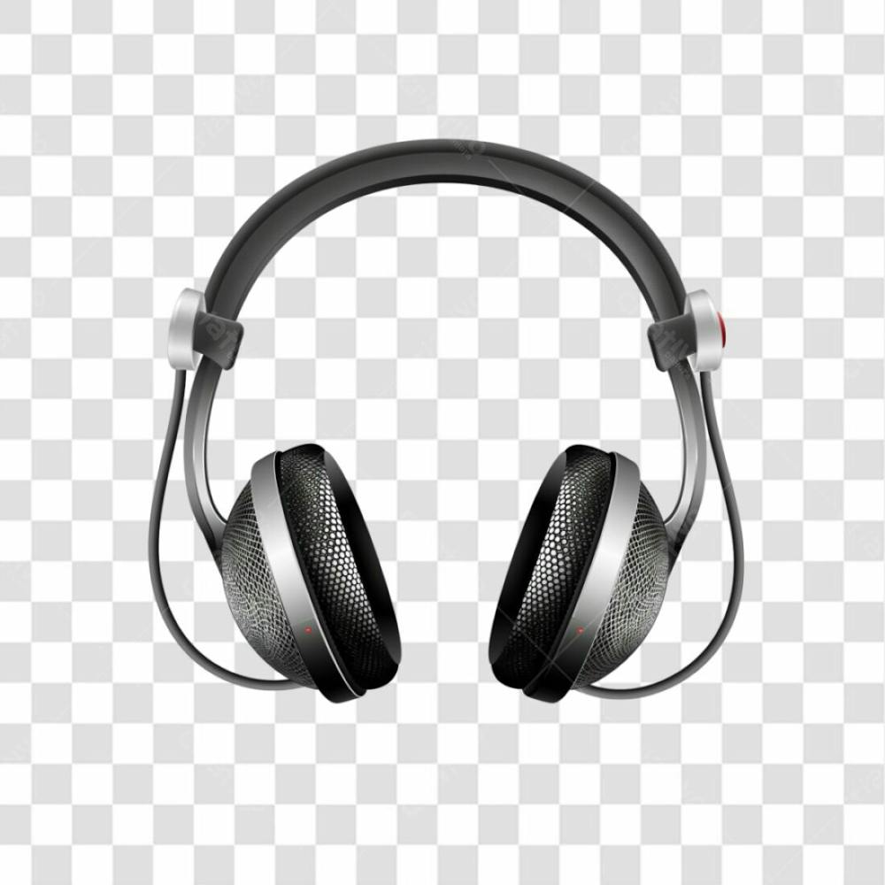 Fone Headset 3D Png Transparente