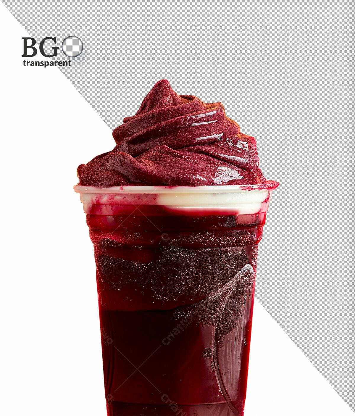 Mockup Açaí PSD Editável para Cardápio de Lanchonete