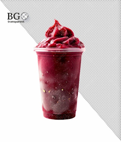 Açaí em Copinho PSD Editável