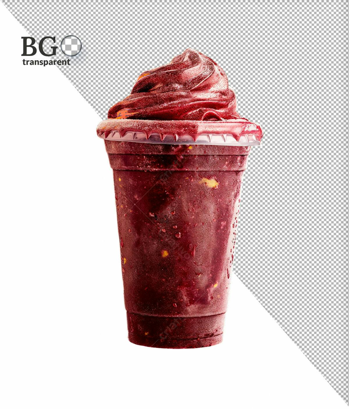 Açaí em Copinho PSD Editável