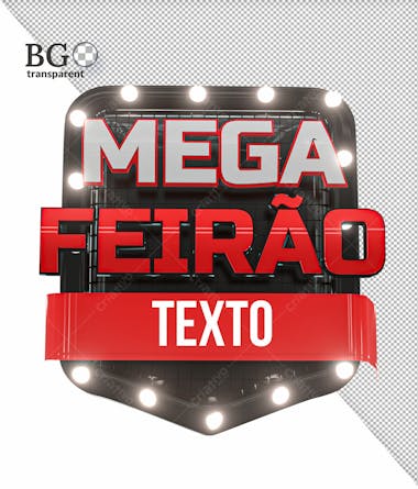 Mega feirão selo 3d