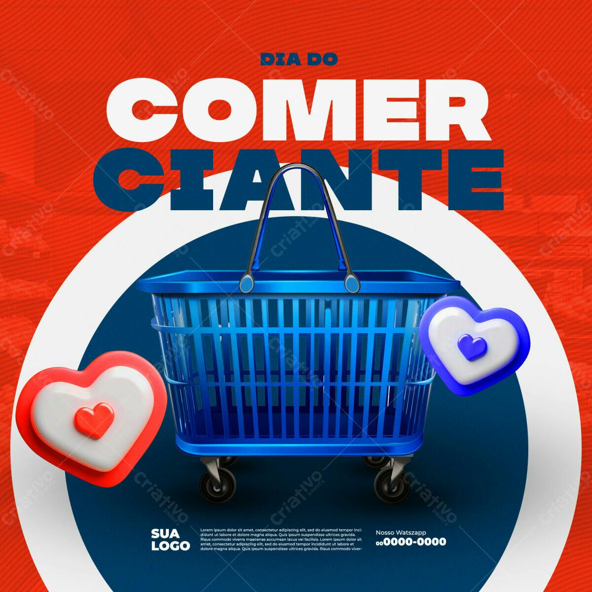 Flyer Dia do Consumidor PSD Editável