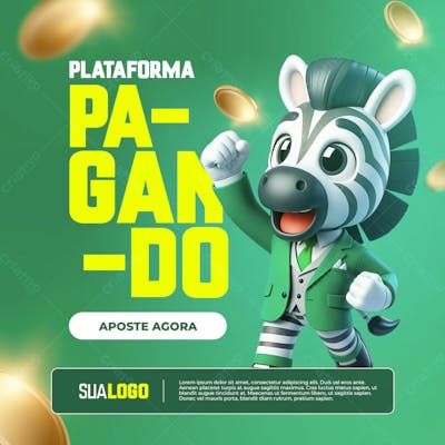 Cassino Igaming Social Media Template Psd Feed