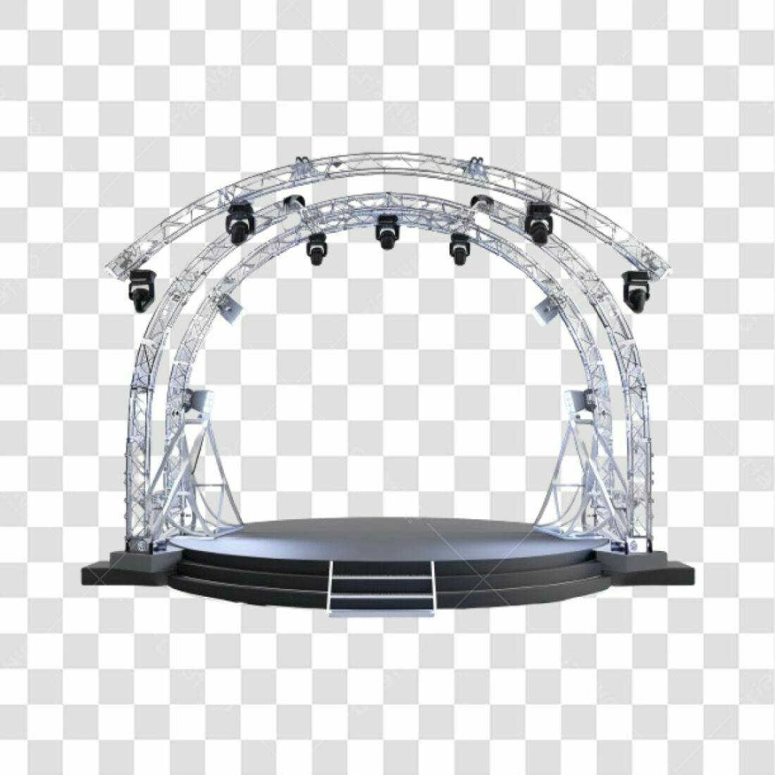 Icone de Palco com Luzes PNG com fundo transparente