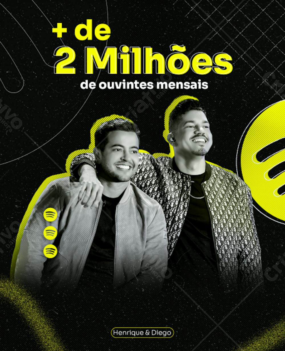 Flyer Artista Spotify