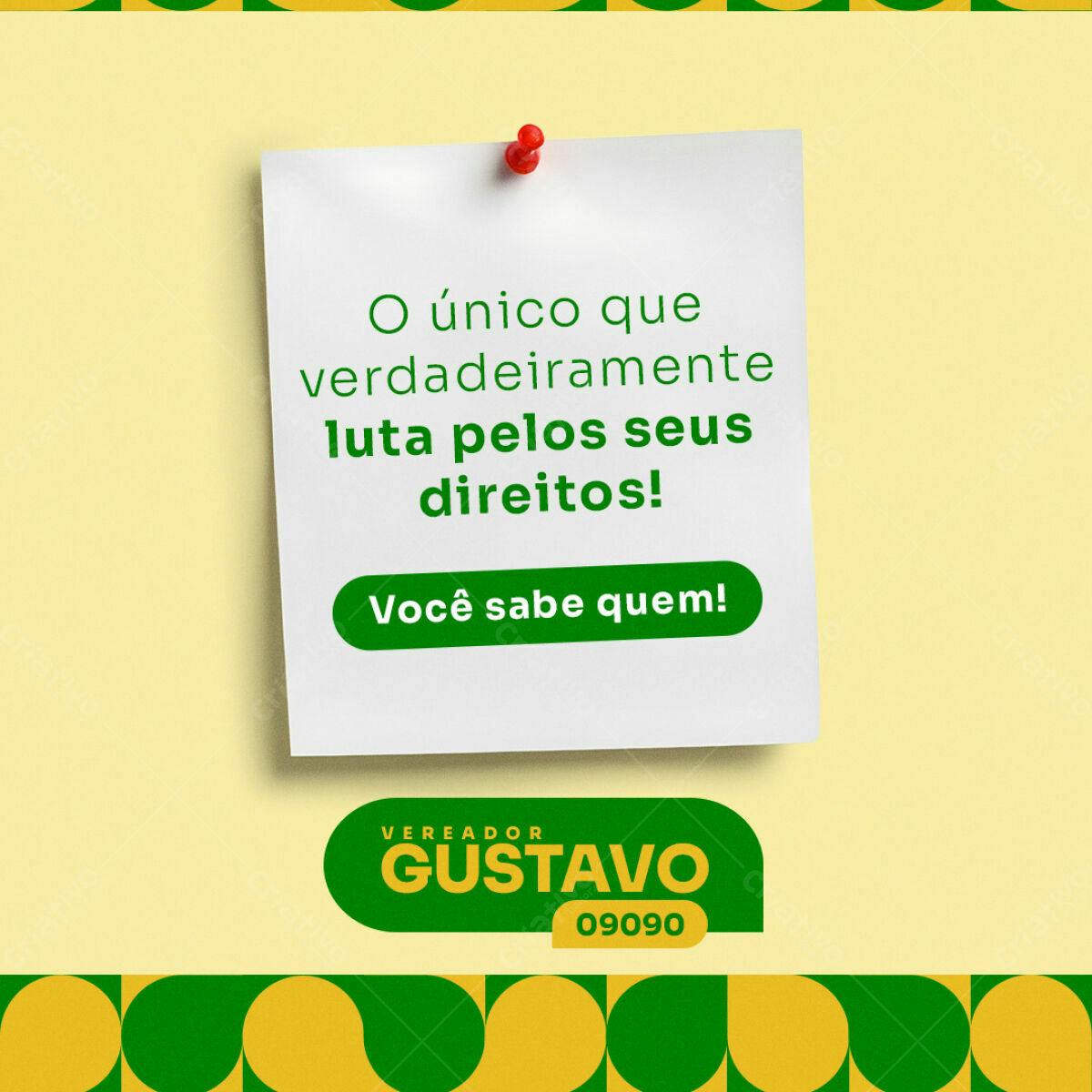 Postagem para Campanha Política PSD Editável