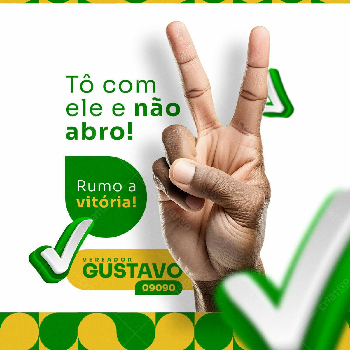 Postagem Eleições Vereador PSD Editável