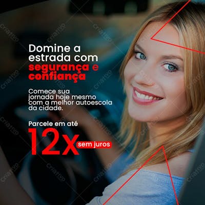 Social Midia Autoescola Feed 1
