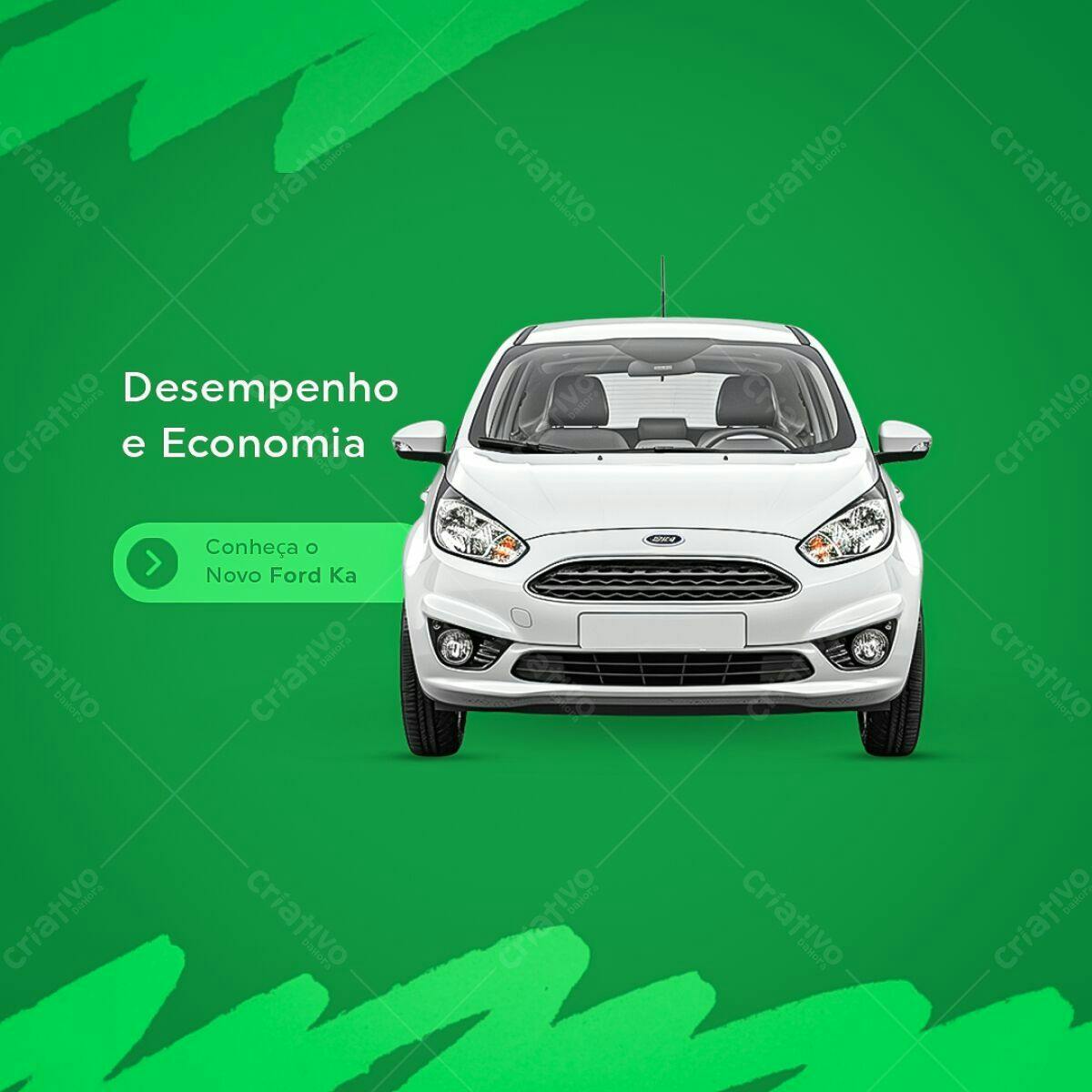 Banner Ford Ka PSD Editável