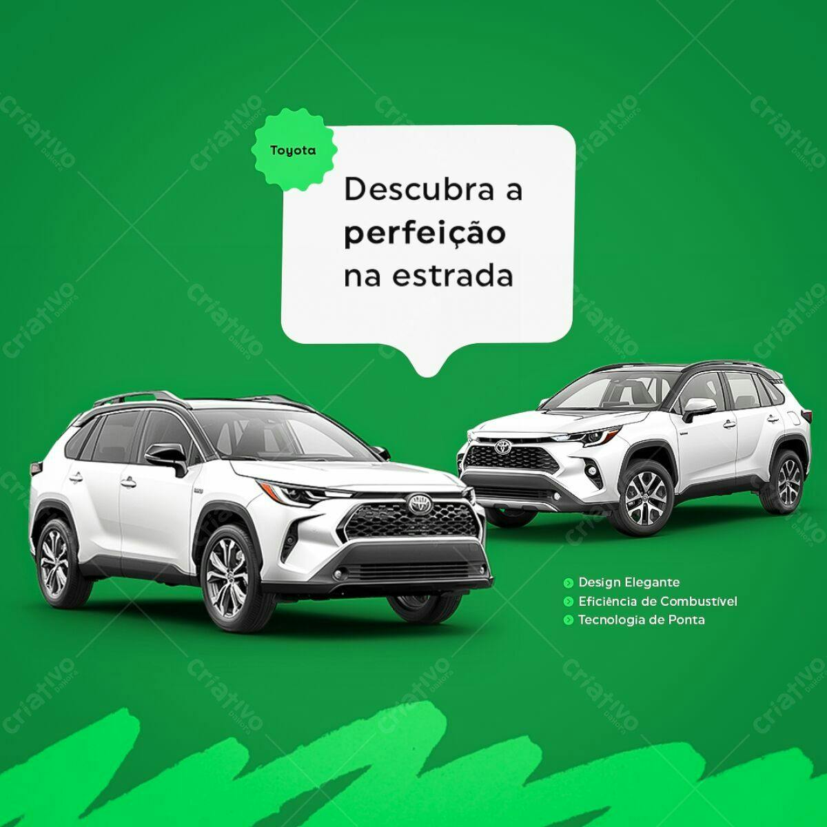 Banner Toyota RAV4 PSD Editável