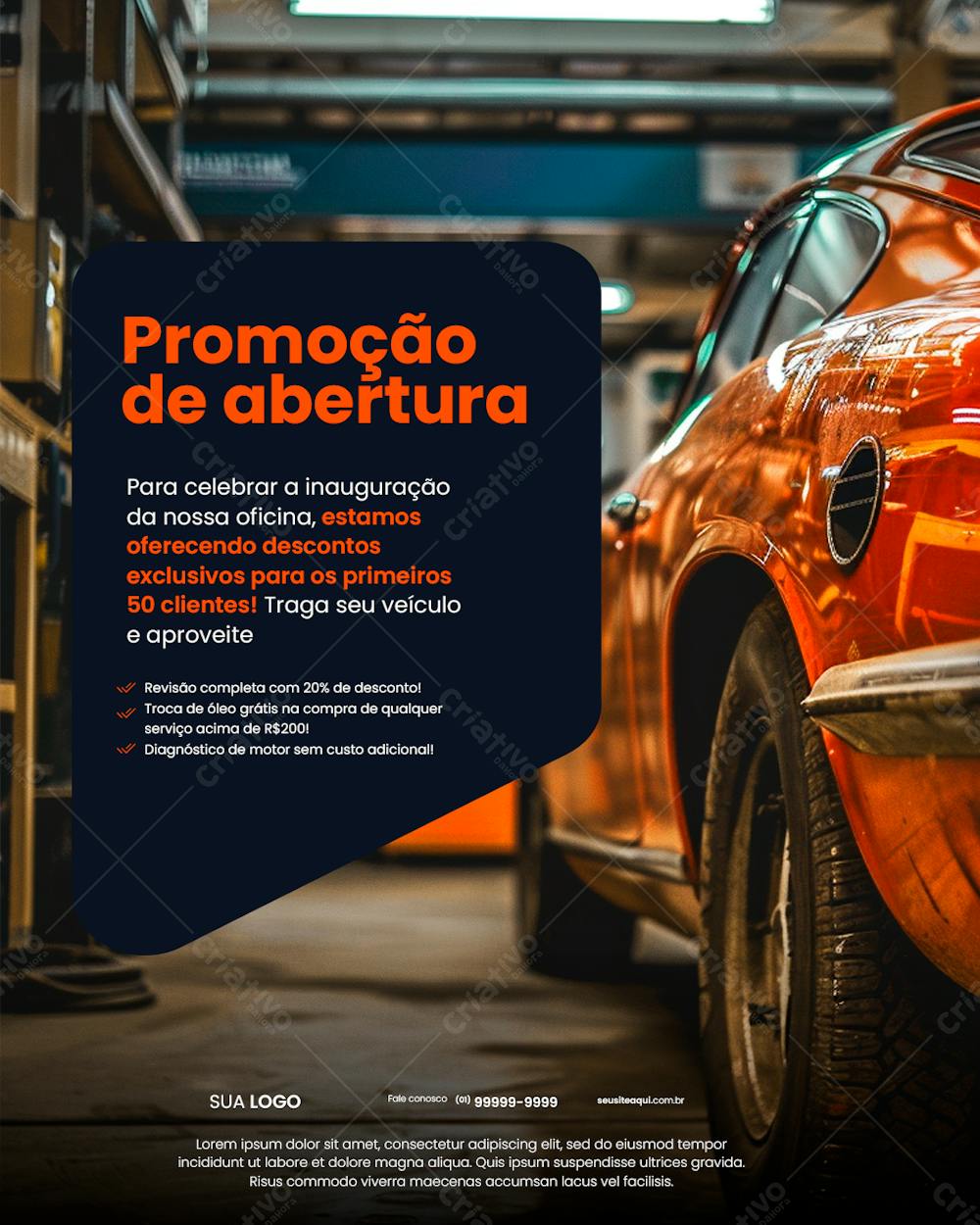 Oficina Mecânica  Social Media