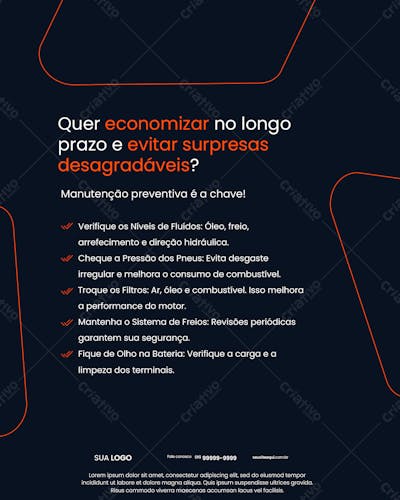 Oficina Mecânica  Social Media
