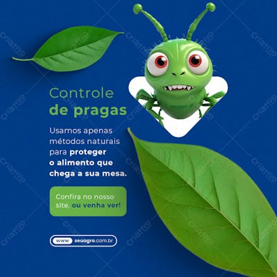 Agro, Agronegócio, Agricultura, Lavrador Social Media Psd Editável 2