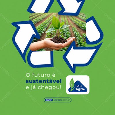 Agro, Agronegócio, Agricultura, Lavrador Social Media Psd Editável 3