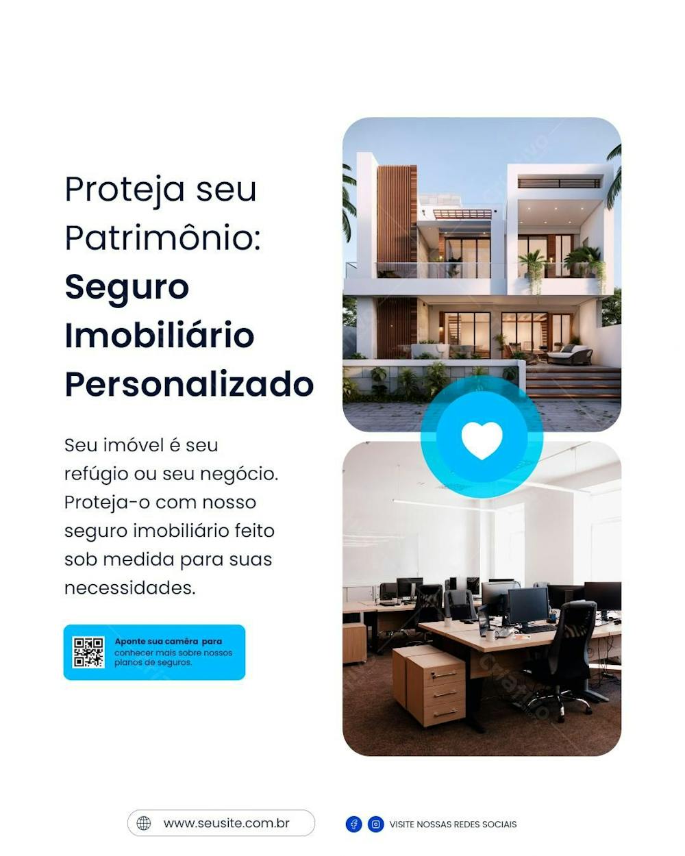 Proteja o seu patrimônio Seguros Social Media