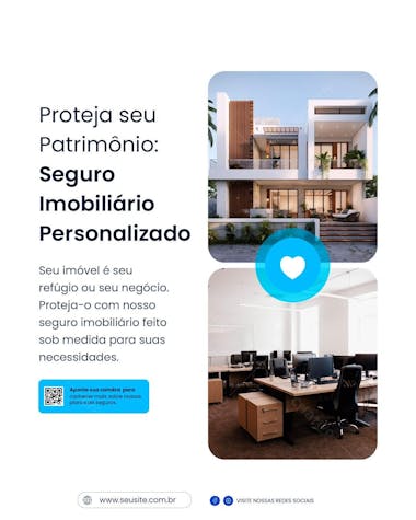 Proteja o seu patrimônio seguros social media