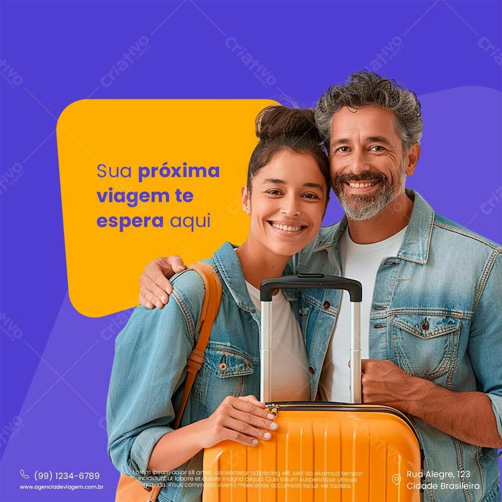 Sua Próxima Viagem Agência De Viagem Social Media