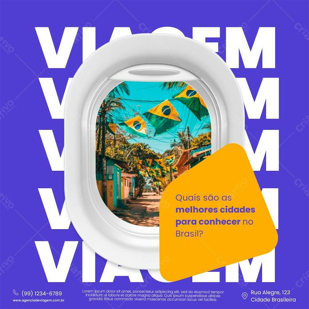 Agência De Viagem Social Media