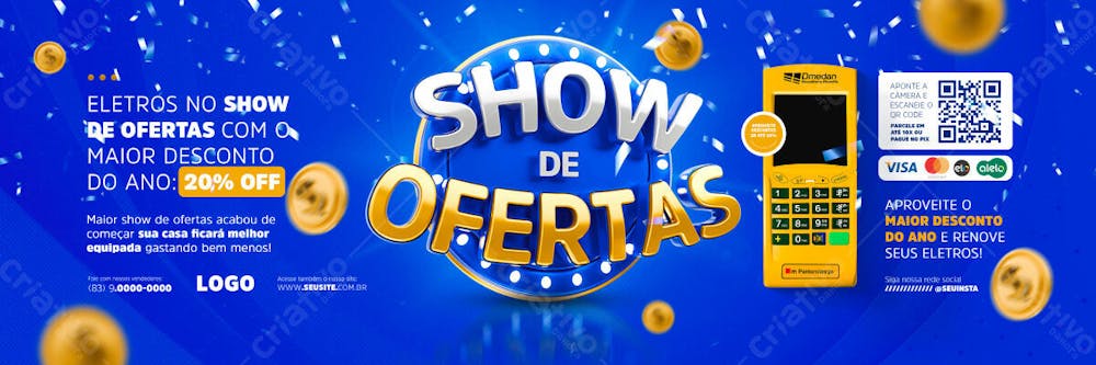 Carrossel Show De Ofertas Social Media Post