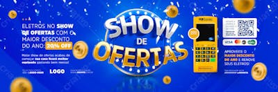 Carrossel Show De Ofertas Social Media Post