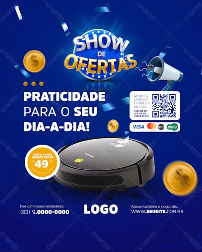 Praticidade Para O Seu Dia A Dia Social Media Feed Vertical