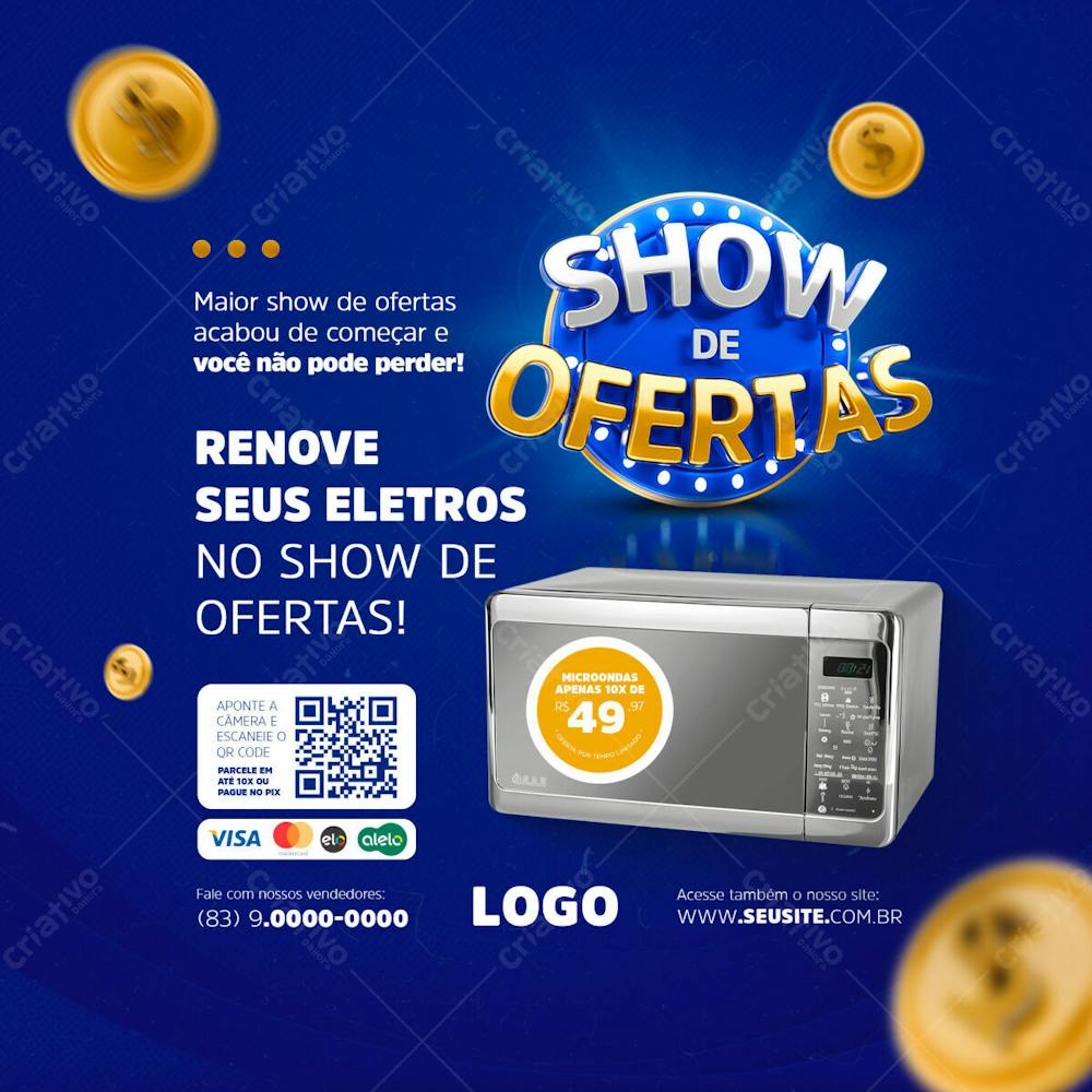 Renove Seus Eletros Social Media Post Feed