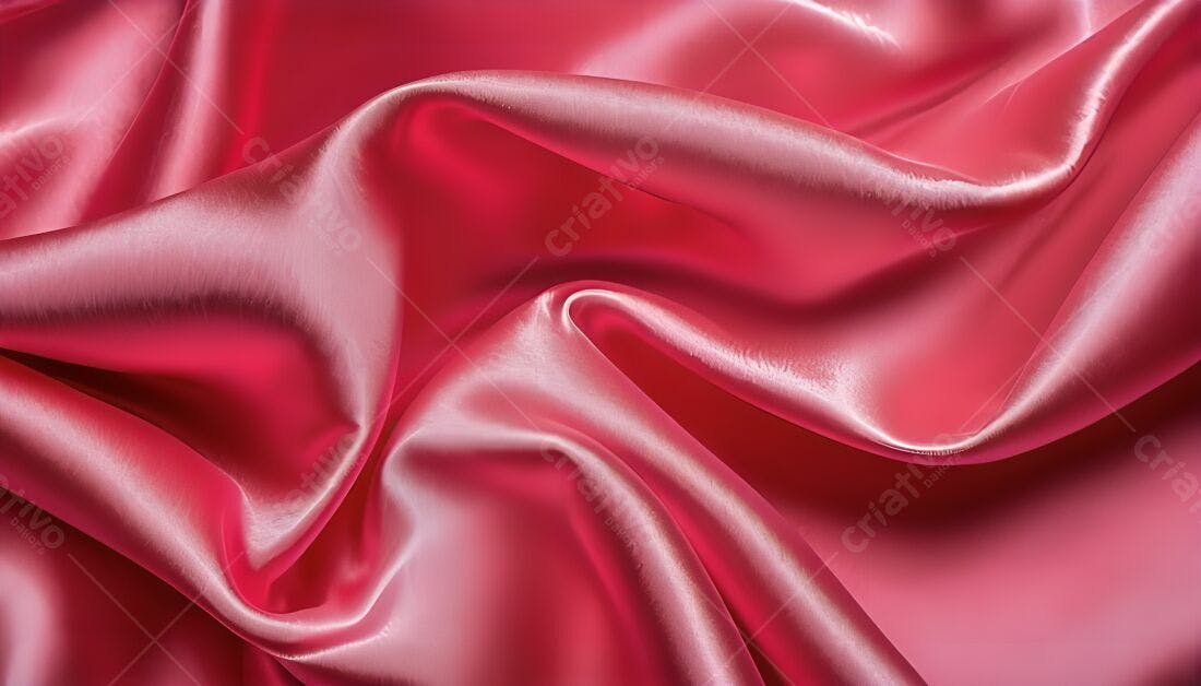Textura tecido seda rosa para fundo